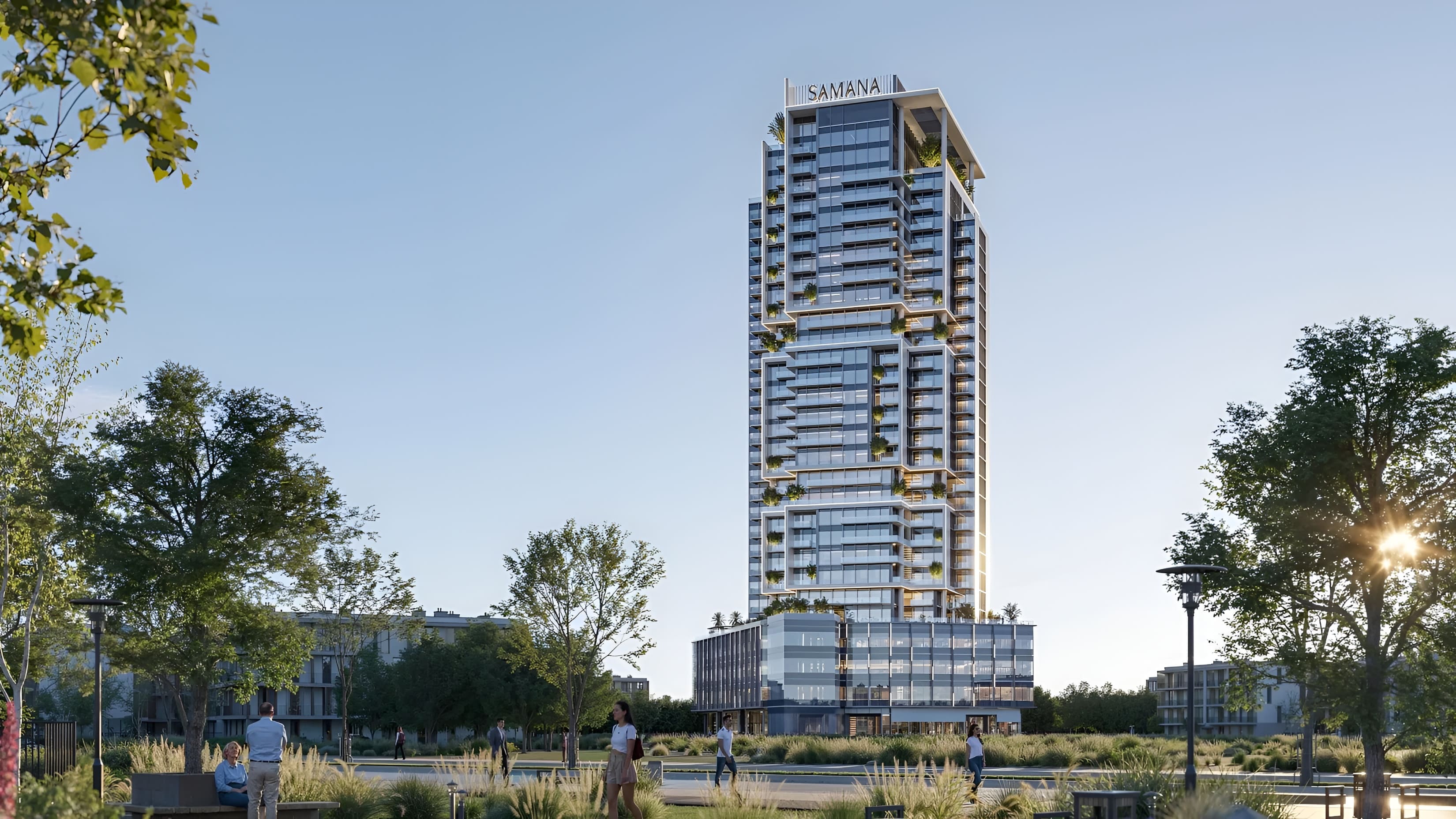 Samana Barari Avenue &mdash; Commercial property in Majan, Dubai